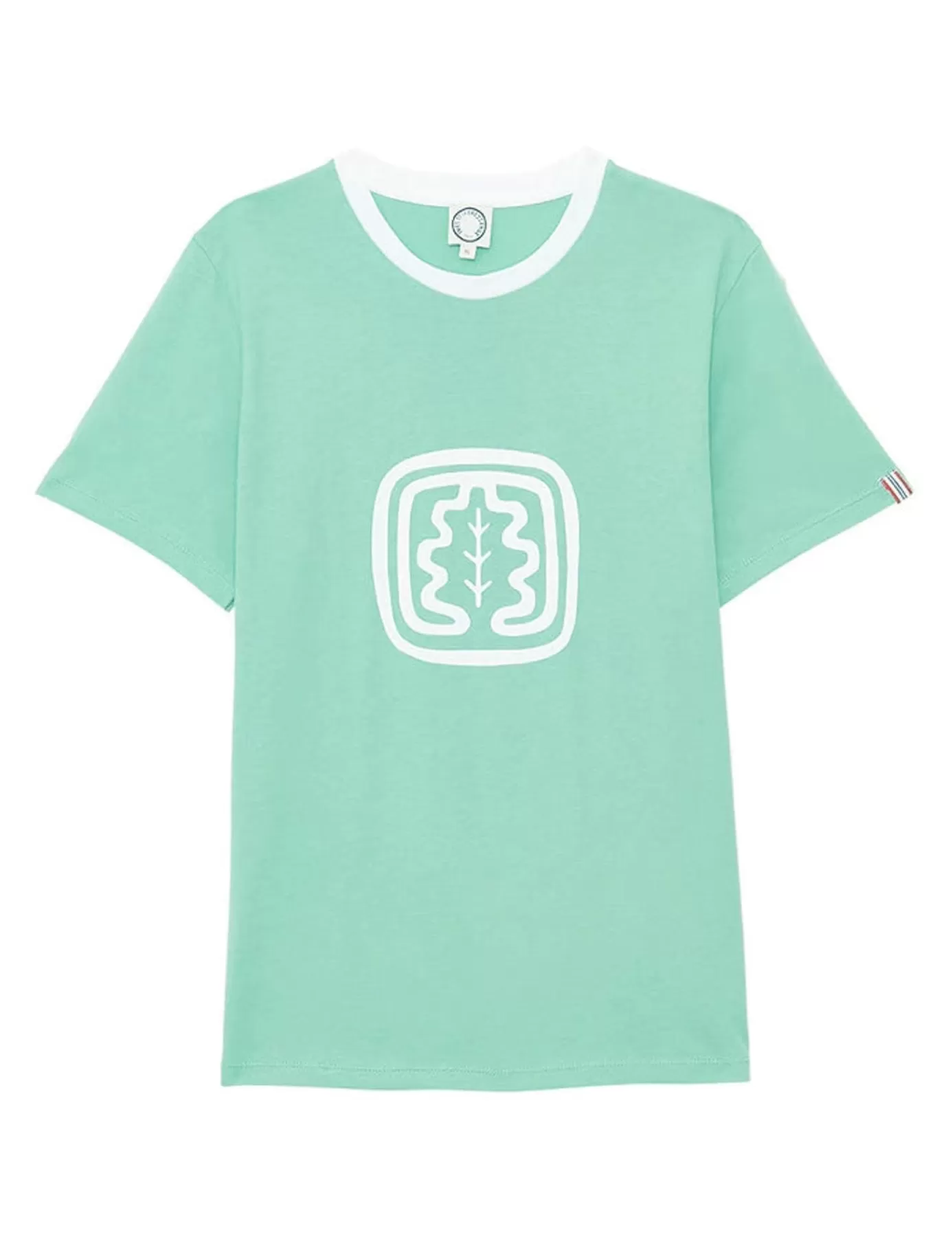 Ines De La Fressange Paris Tee-shirt Oscar col rond vert