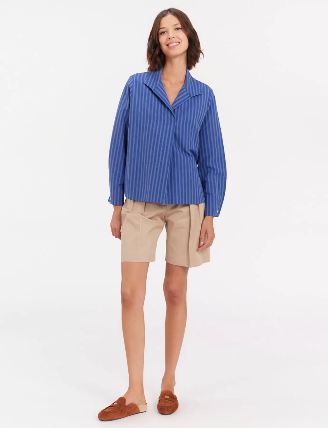 Ines De La Fressange Paris Top Noa Bleu