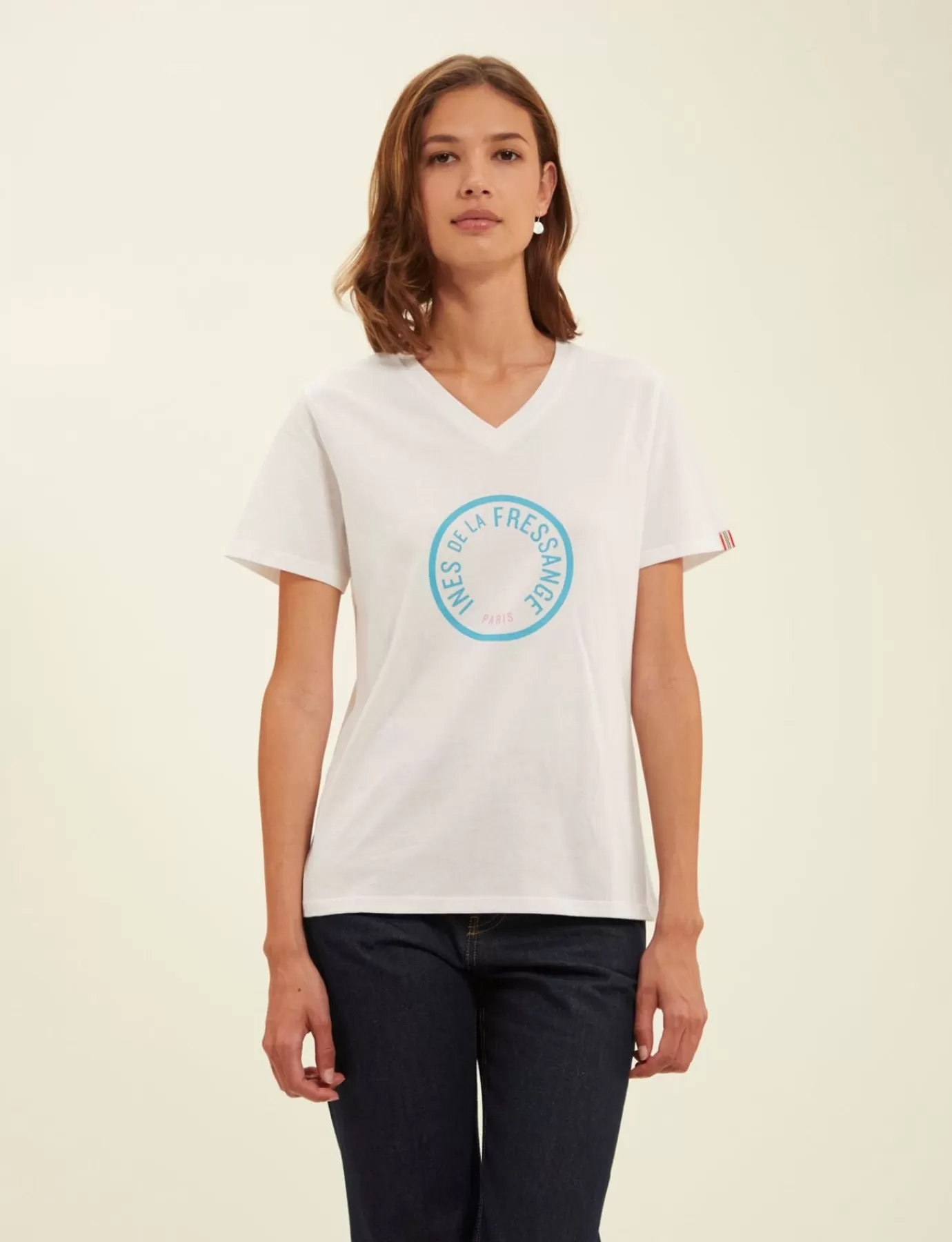 Ines De La Fressange Paris T-shirt Aurore blanc