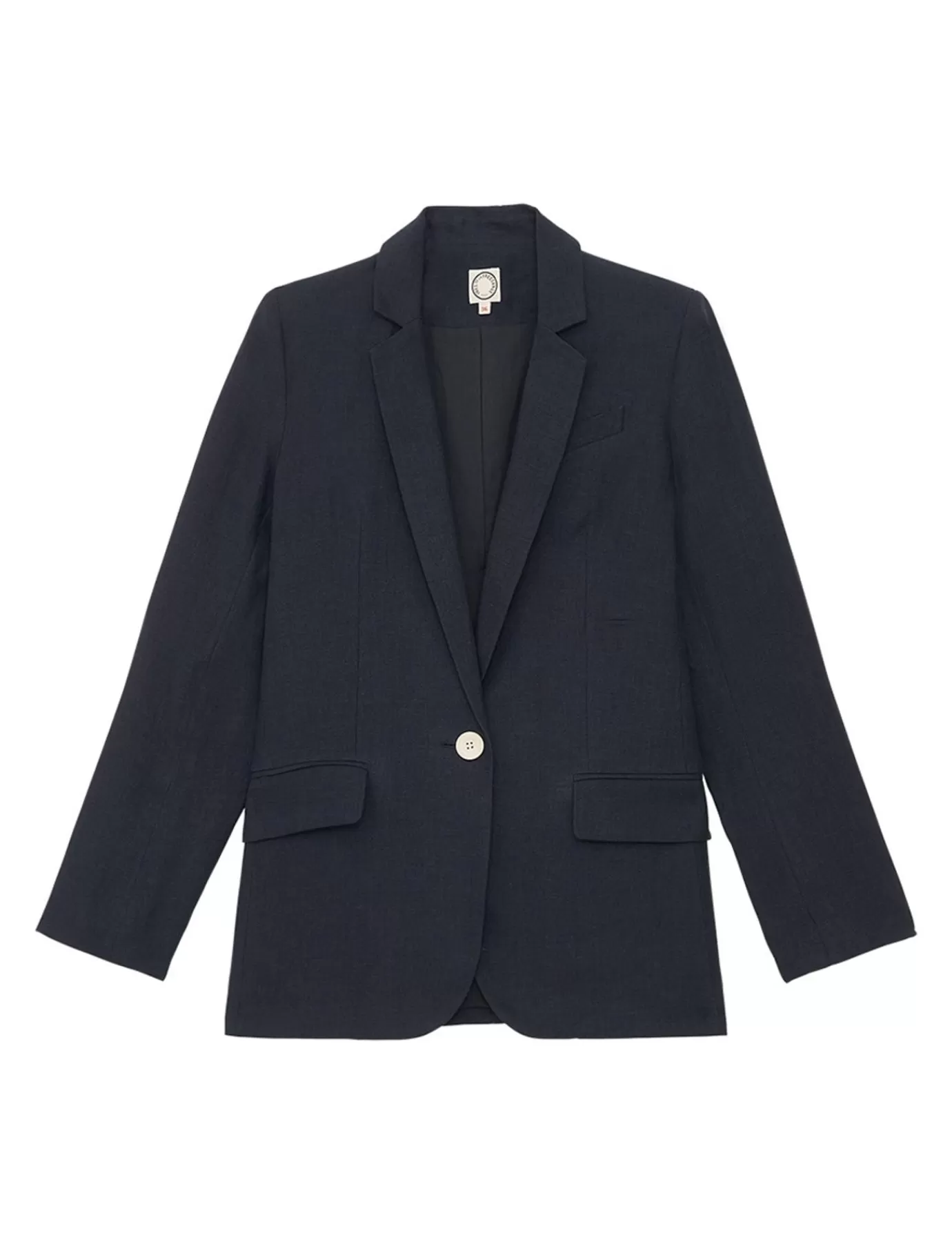 Ines De La Fressange Paris Veste Bruna Lin Navy