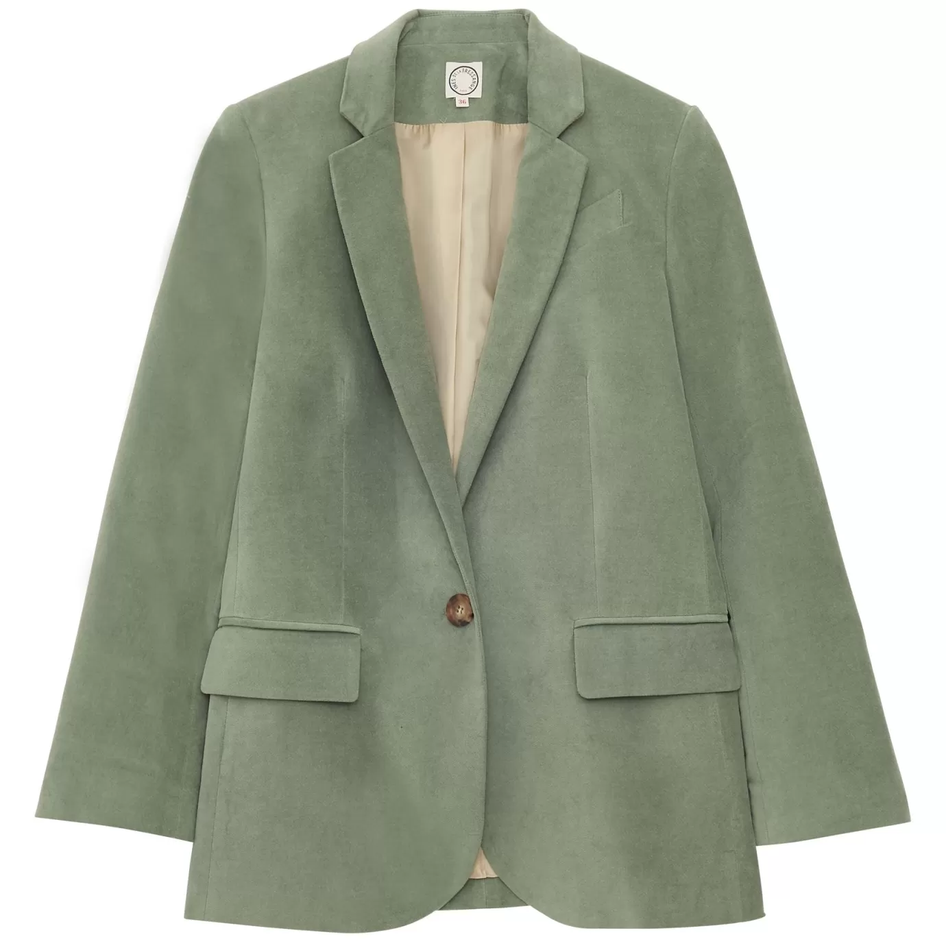 Ines De La Fressange Paris Veste Bruna vert-menthe